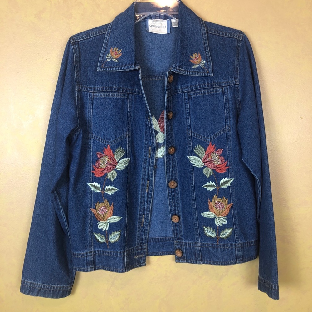 Women’s blue jean jacket